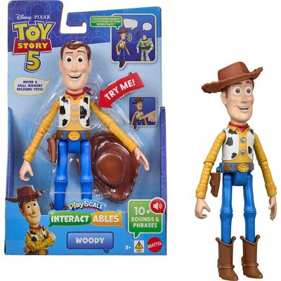 Disney and Pixar Toy Story 5 Interactables Woody Figure 9" Playscale Movie Phrases & Cross Talk | Target