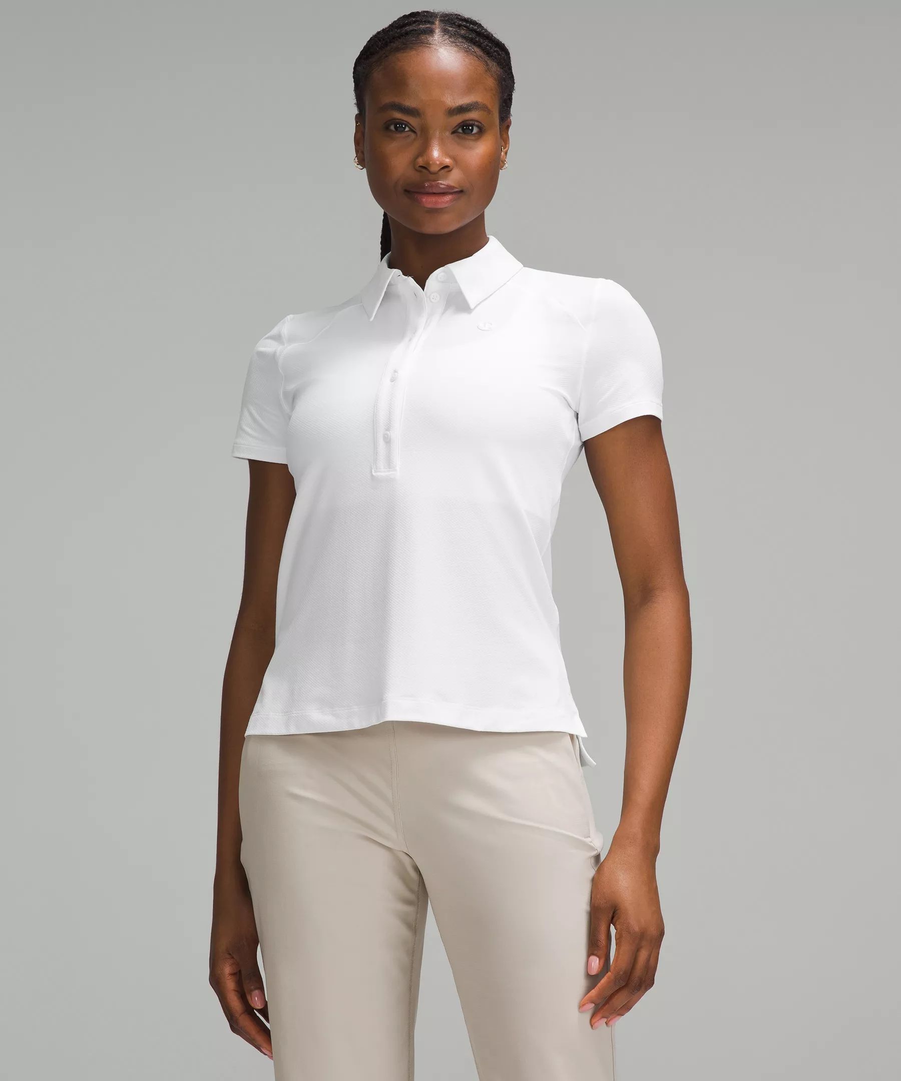 Quick Dry Short-Sleeve Polo Shirt *Straight Hem | Women's Short Sleeve Shirts & Tee's | lululemon | Lululemon (US)