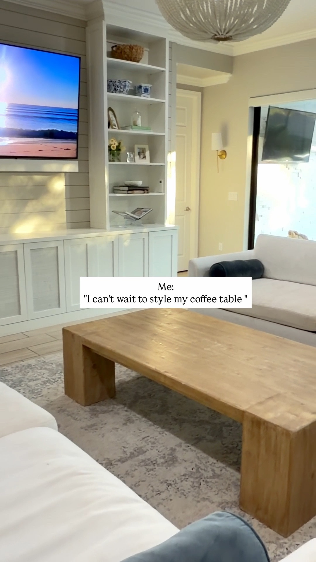 To everyone it's just a coffee table, to her it's her childhood 

#coffeetable #woodencoffetable #furniture #livingroom #quality #decor 

#LTKmorningroutine #LTKHome #LTKdayinmylife