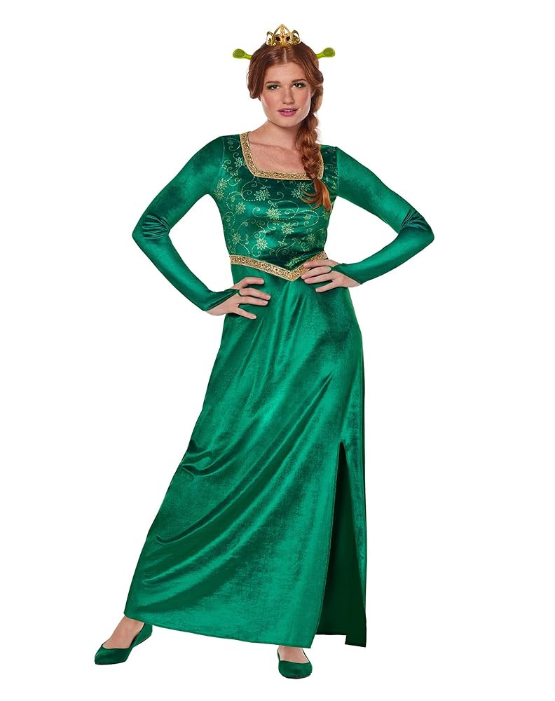 Spirit Halloween Shrek Adult Fiona Dress Costume | Officially Licensed | Shrek Costumes| Cosplay ... | Amazon (US)