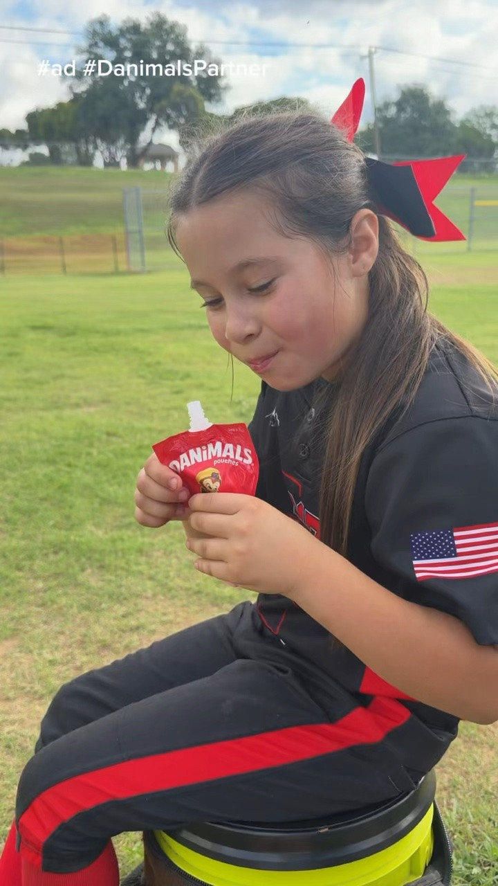 #ad #DanimalsPartner Busy mornings are a little easier when I have something Mia will actually grab without a fight 😂

We picked up the new Danimals Smoothies & Pouches at Target and they’ve quickly become a go-to in our routine. Love the new look + improved formula, and the smoothies now have 25% less sugar! Thank you @Danimals & @Target  for partnering with us!

*Danimals Smoothies contain 25% less total sugar (6g per 3.1 FL oz) than the prior recipe (9g per 3.1 FL oz). #TargetPartner #Danimals #DanimalsTarget #TargetFinds #TargetStyle