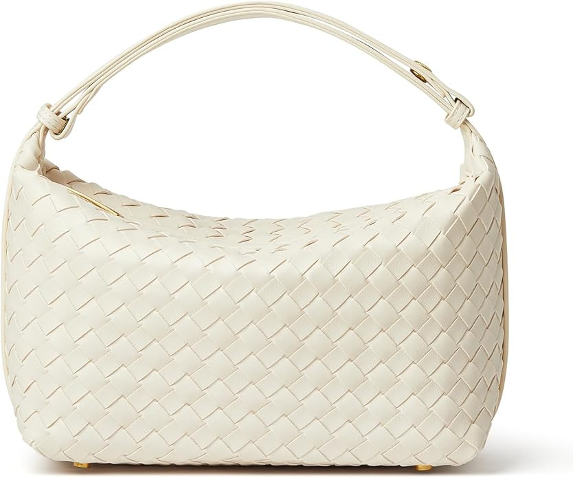 DAILANDO Small Woven Hand Tote Bag For Women Braided Top Handle Shoulder Purse Underarm Clutch Ha... | Amazon (US)