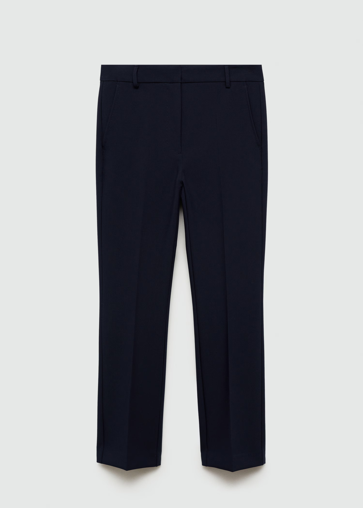 Straight-fit pleated trousers - Women | MANGO United Kingdom | MANGO (UK)