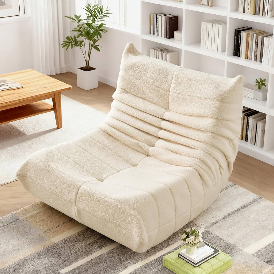 okwish Sitzsack Sofa Bodensofa, Bodenstuhl mit R\u00fcckenlehne, Lesesessel Bequem XXL, Lazy Sofa... | Amazon (DE)