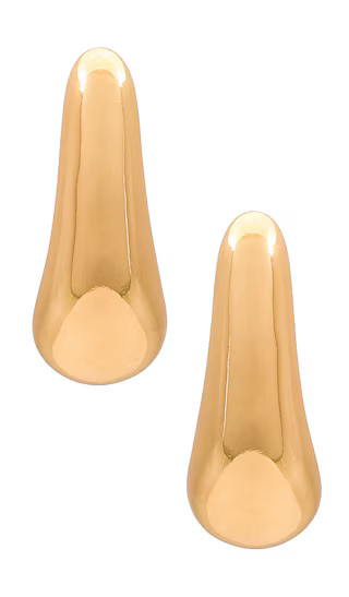 Curve Earrings in Gold | Revolve Clothing (Global)