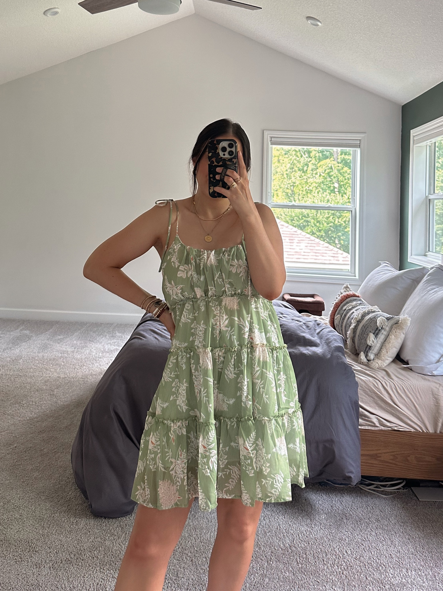 Wearing m in this sun dress! 

#summerdress #summeroutfit 

#LTKSeasonal #LTKunder50