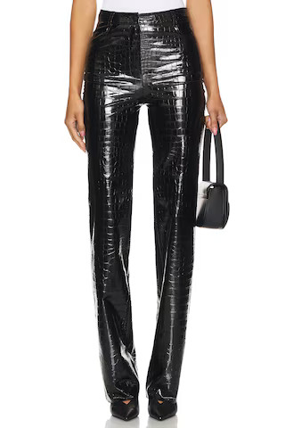 CULTNAKED Killa Trousers in Onyx Croc from Revolve.com | Revolve Clothing (Global)