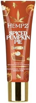 Hempz Pie Lip Balm, Nourishing Lip Care, Spiced Pumpkin,.44 fl.oz. | Amazon (US)