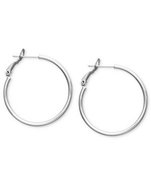 Giani Bernini Small Sterling Silver Hoop Earrings, 1 | Macys (US)