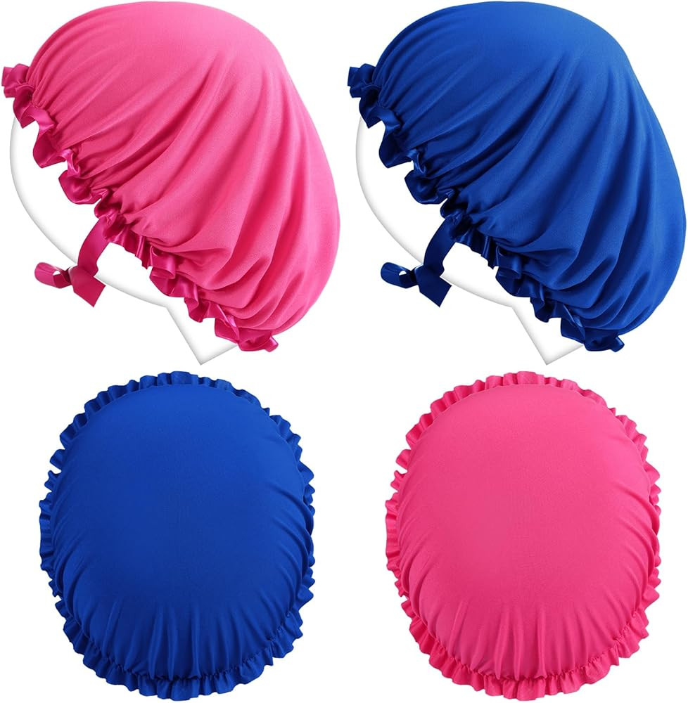 4 Pcs UV Protection Tanning Face Cover Bonnet Cap Set Tanning Mask and Hair Cap Protective Bonnet... | Amazon (US)