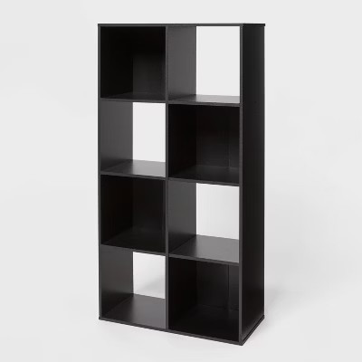 11" 8-Cube Book Shelf Black - Brightroom™ | Target