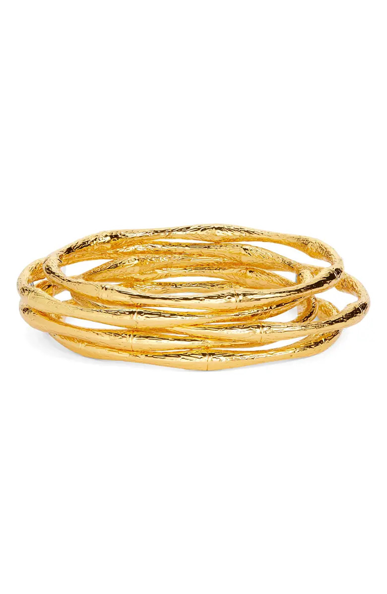 Cult Gaia Dahlia Set of 5 Bangles | Nordstrom | Nordstrom