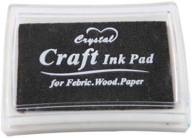 YPSelected Craft Ink Pad Inkpad for Paper Wood Fabric 15 Colors Available for Rubber Stamps (Blac... | Amazon (US)