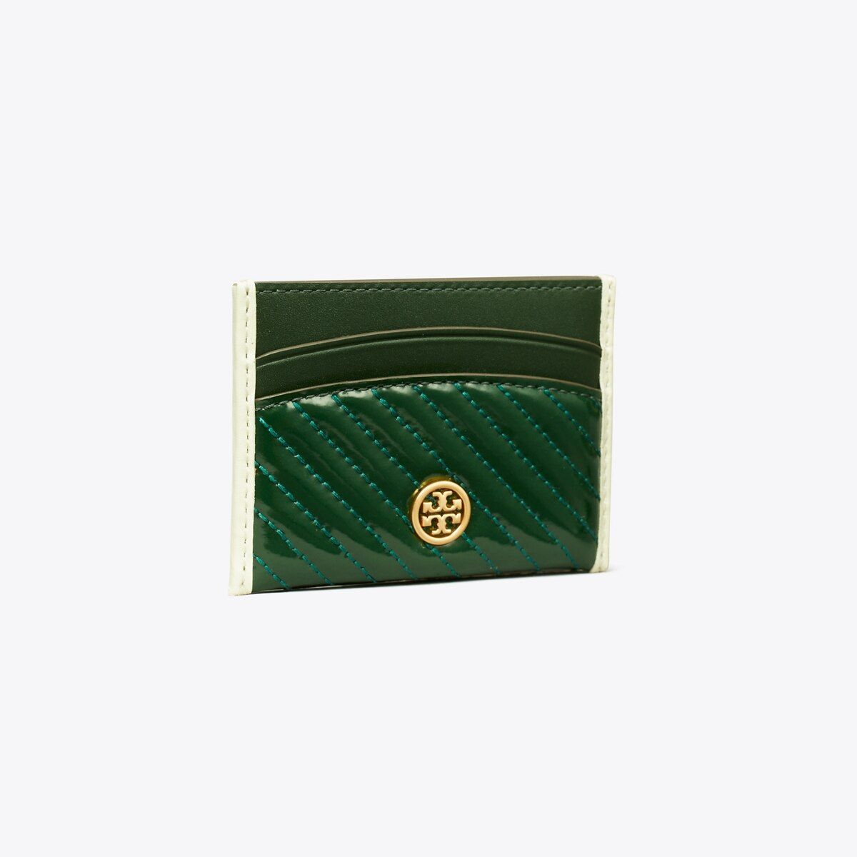 Robinson Patent Quilted Card Case: Women's Designer Card Cases | Tory Burch | Tory Burch (US)