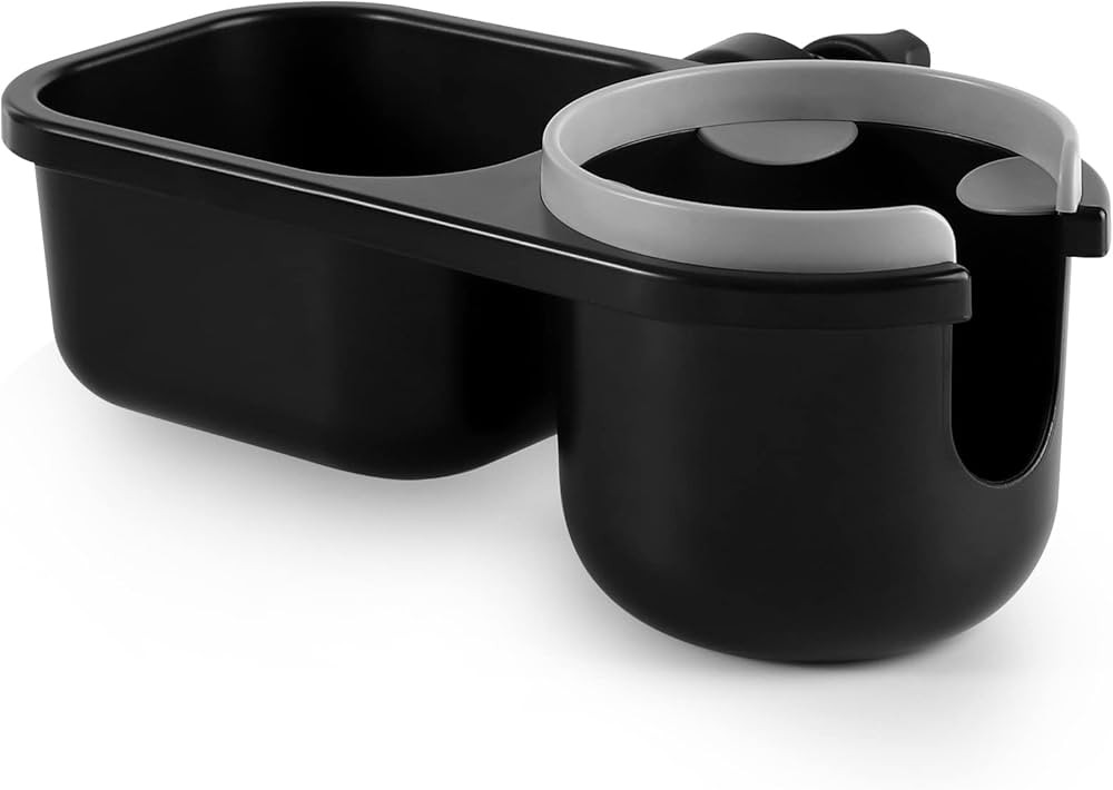 Accmor Stroller Cup Holder Snack Tray, 2 in 1 Universal Stroller Tray with Drink Holder, Non-Slip... | Amazon (US)