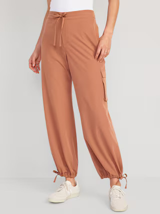 High-Waisted StretchTech Wide-Leg Cargo Pants for Women | Old Navy (US)