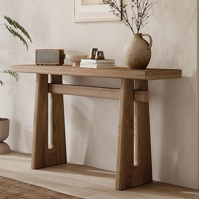 Modern Entryway Console Table 59.25-Inch Simple Open Style Entry Sofa Table Accent Furniture for ... | Amazon (US)