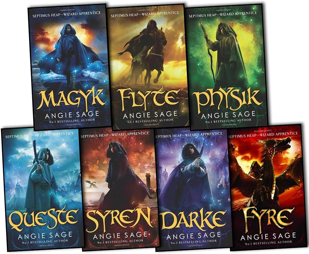 Septimus Heap Angie Sage 7 Books Collection Set Pack (Wizard Apprentice Series) by Septimus Heap ... | Amazon (US)