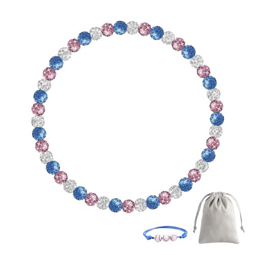 Lmuwecno Men's Beaded Baseball Necklace，Baseball Accessories，Bling Ice Collection Baseball Necklace16“18”20” Inches，Ideal for Baseball Teams and Baseball Enthusiasts | Amazon (US)