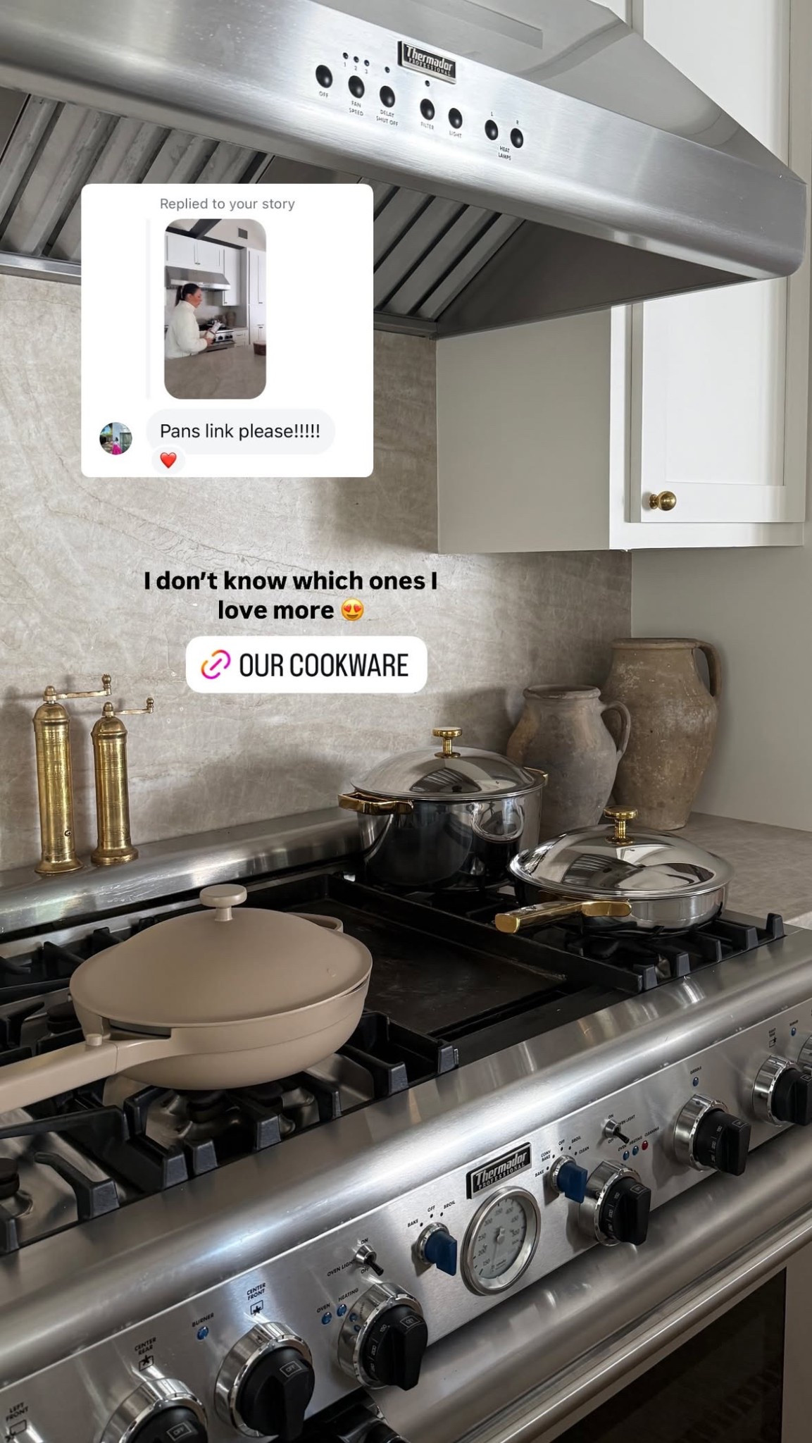 Big fan of Our Place 😍

cookware | our place | always pan