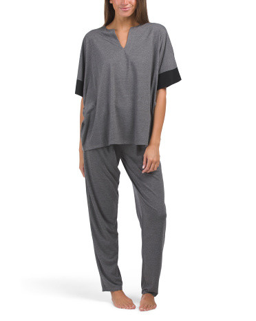 Oasis Jersey Lounge Pajama Set | TJ Maxx