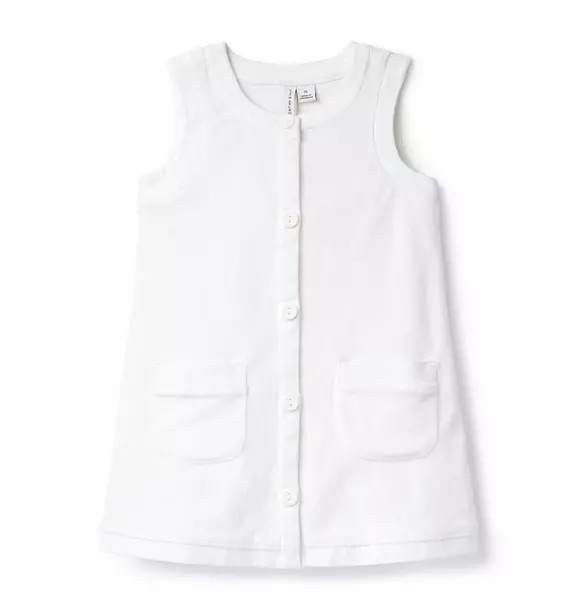 Terry Button Swim Cover-Up | Janie and Jack