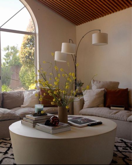 Nothing like a clean living room decor with fresh florals 💐 

#LTKfindsunder100 #LTKhome #LTKfindsunder50