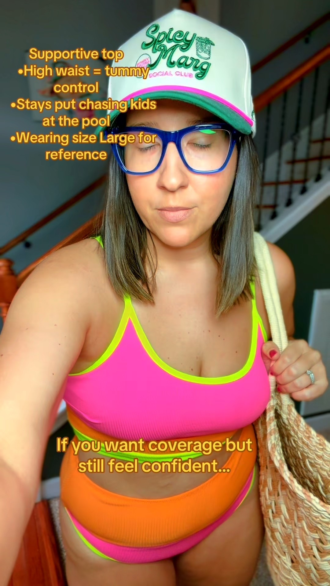 Same bathing suit linked below, just different color options 💁🏻‍♀️

Size: Large 

#LTKmomlife #LTKSeasonal #LTKMidsize