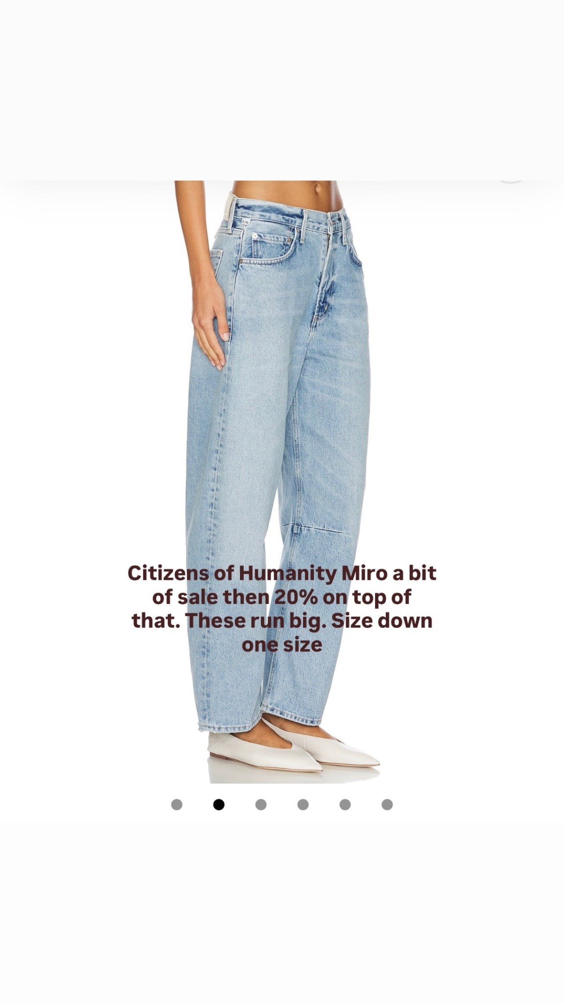 COH Miro on sale. Code HAPPY20. Size down one size 

#LTKcanada #LTKpetite