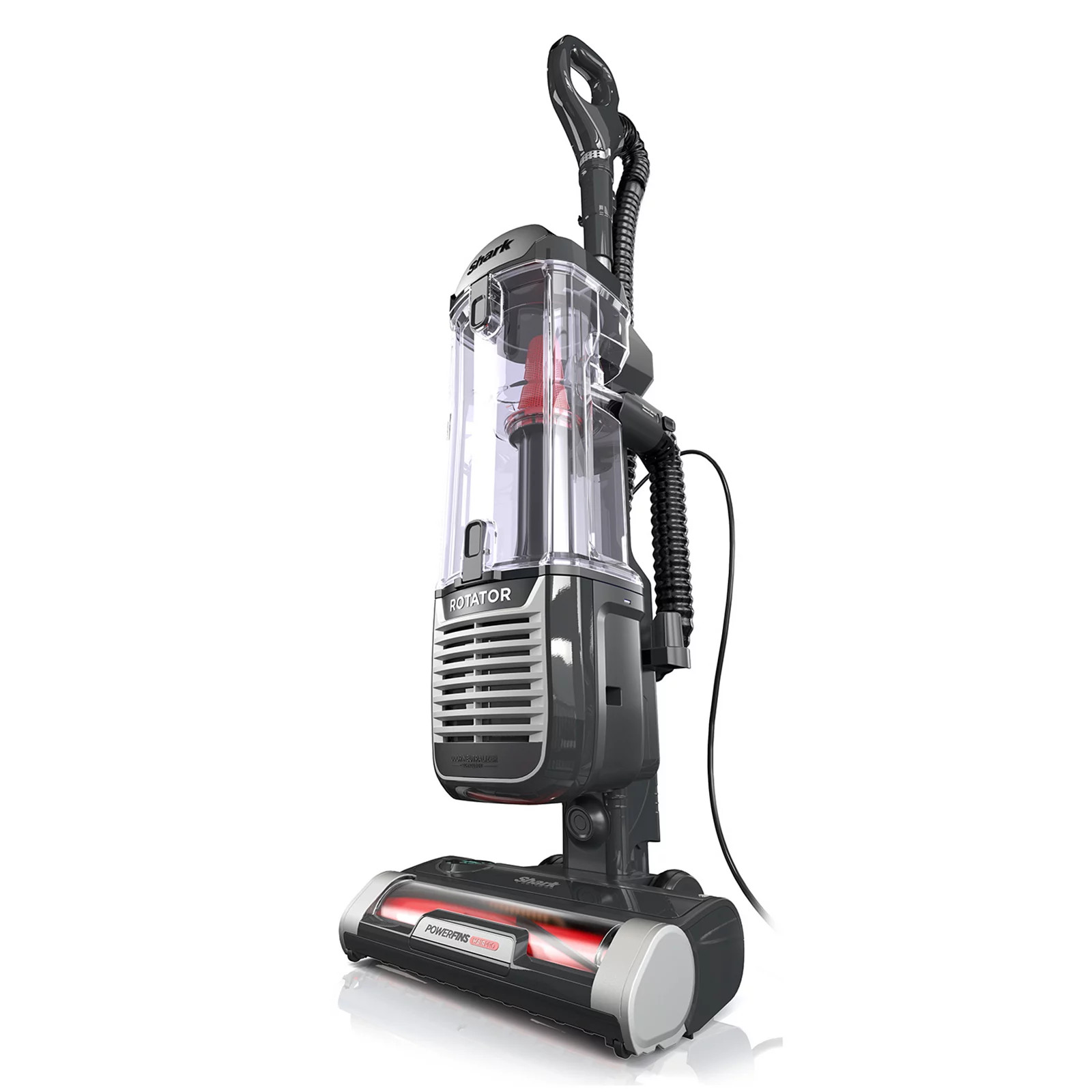 Shark Rotator Pet Upright Vacuum with PowerFins HairPro and Odor Neutralizer Technology (ZU102), Grey | Kohl's