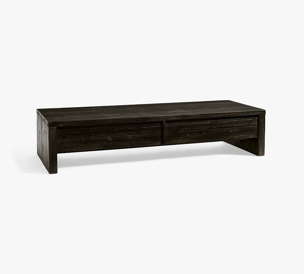 Pismo Rectangular Long Low Coffee Table | Pottery Barn (US)