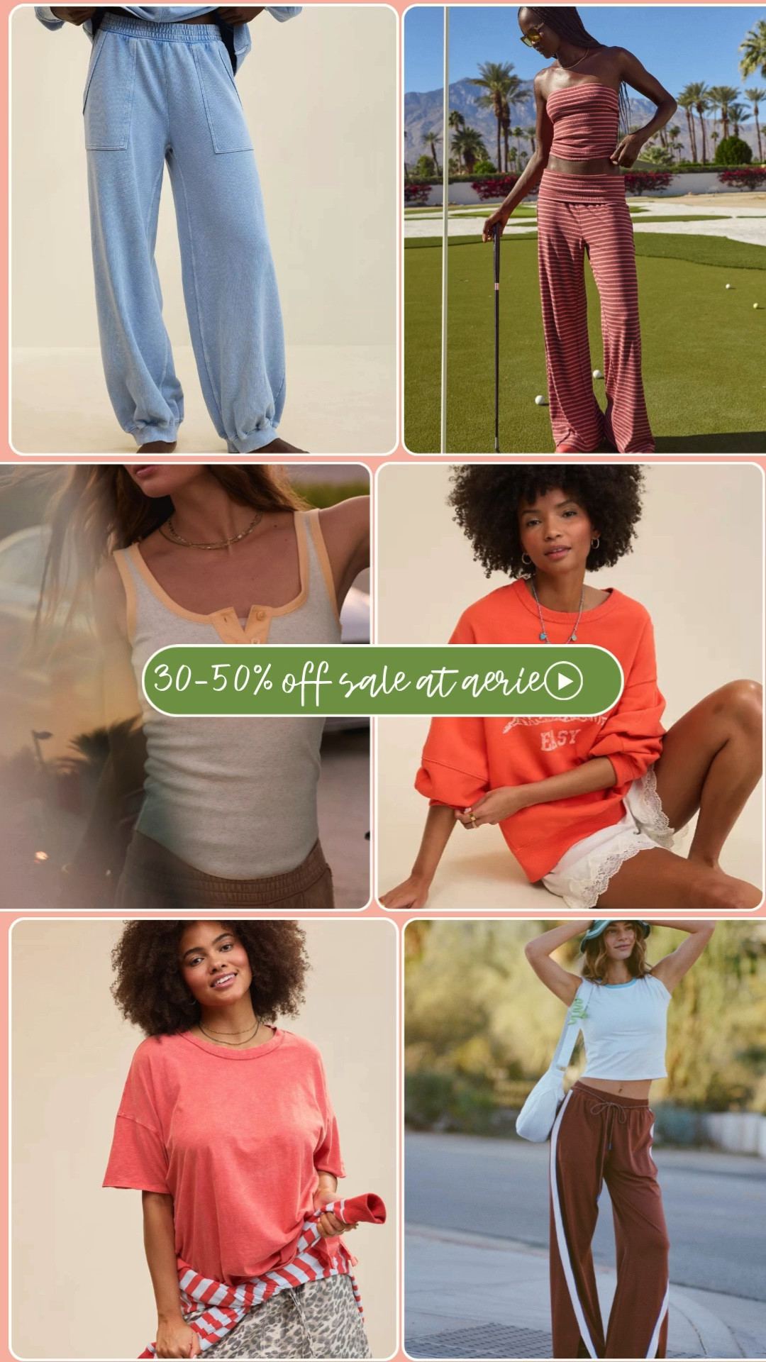 30-50% off @Aerie this weekend!! 

#LTKSeasonal #LTKSaleAlert