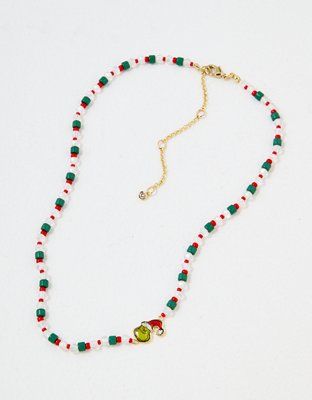 AE Grinch Necklace | American Eagle Outfitters (US & CA)