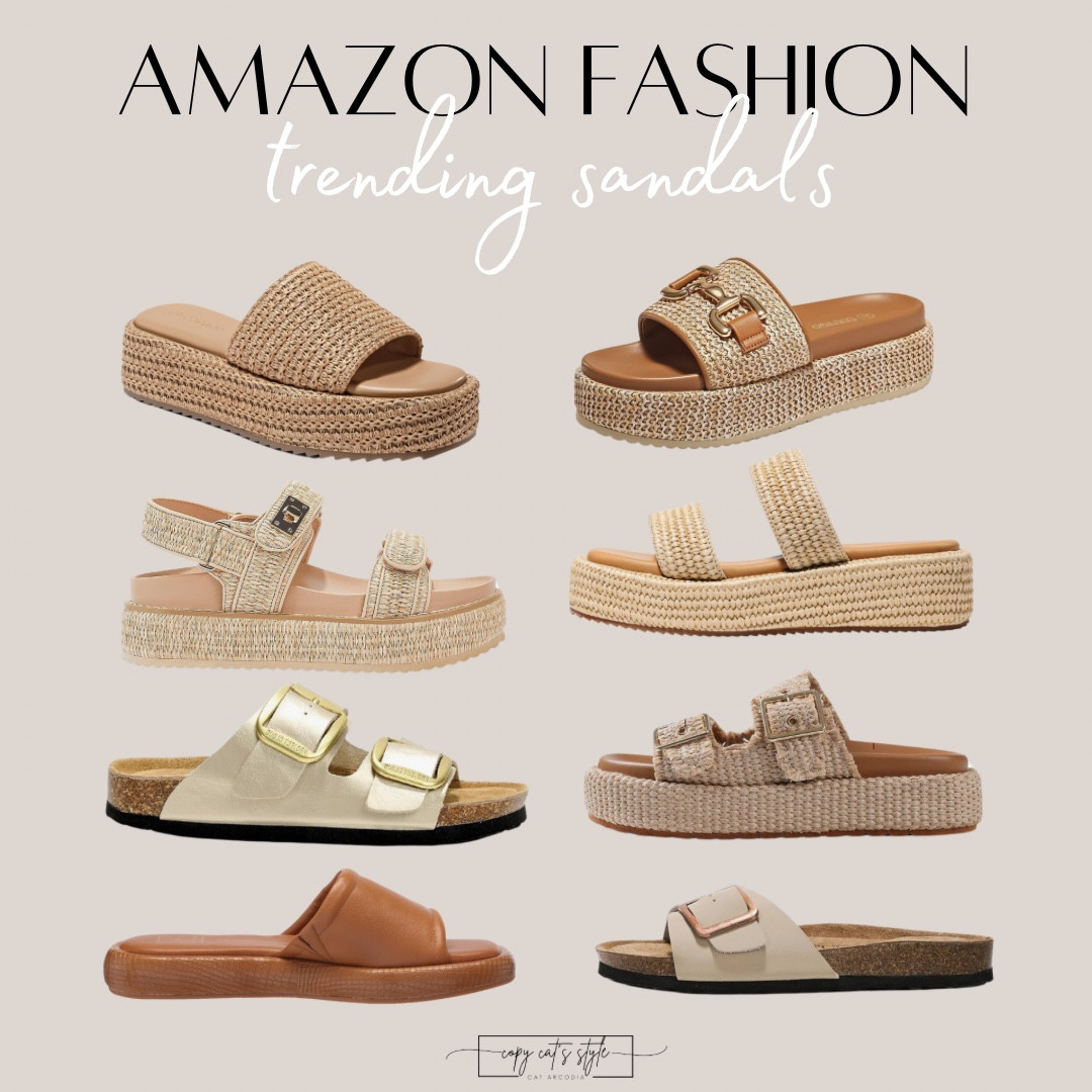 The cutest Amazon sandals! Trending Amazon sandals, spring shoe finds! 

#LTKShoeCrush #LTKStyleTip #LTKFindsUnder50
