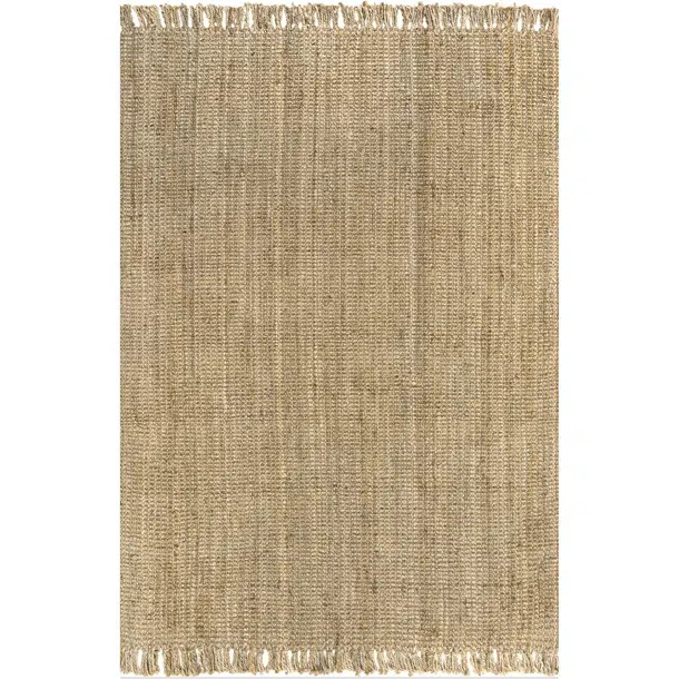 Lin Handmade Flatweave Jute/Sisal Brown/Ivory Rug | Wayfair North America