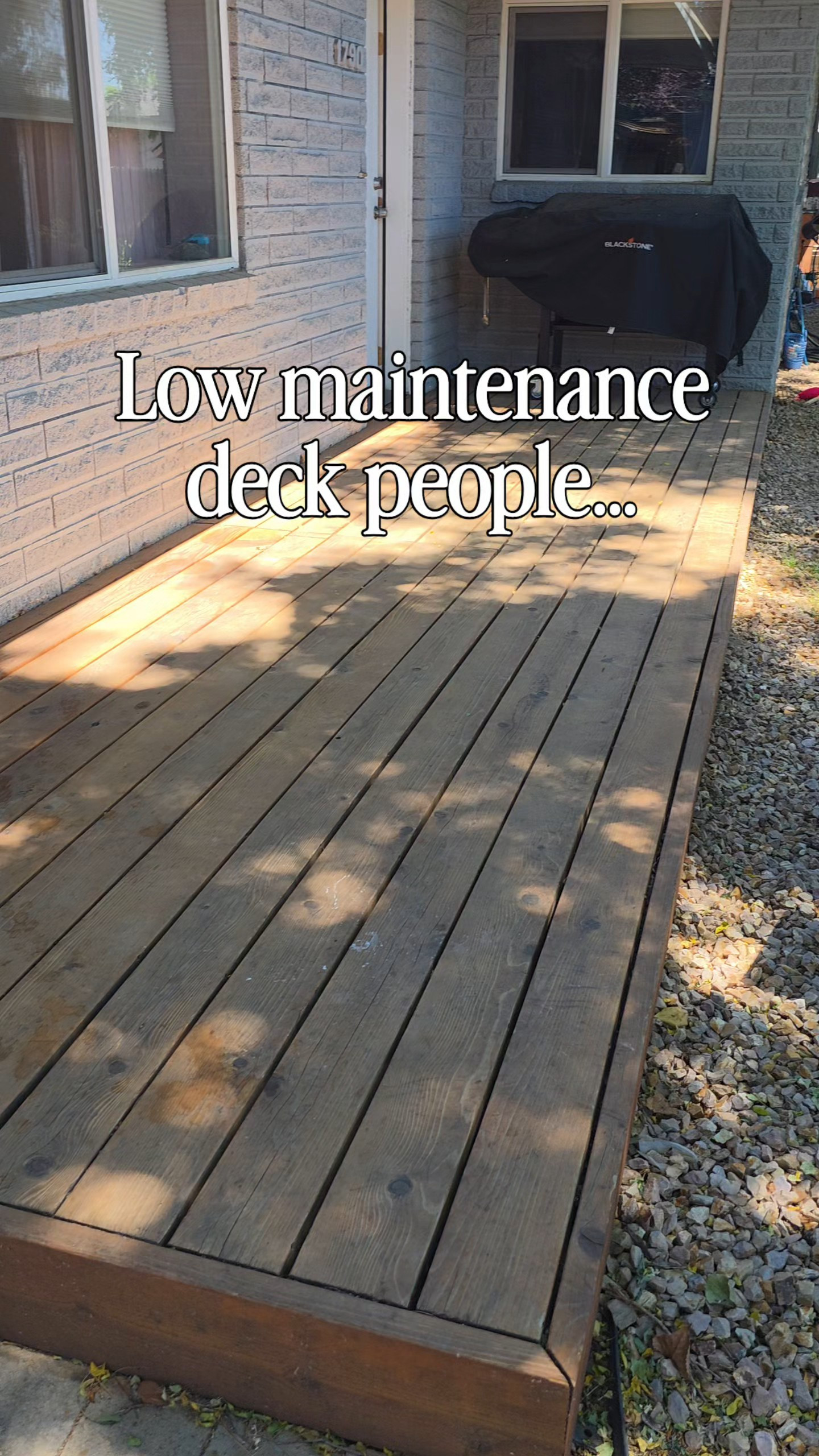 Low maintenance deck that doesn't need sanding, yes please. This deck oil is our favorite because all you need to do is clean and reapply every year. No more sanding your deck all weekend long. #deck #deckoil  

 #LTKSeasonal #LTKHome