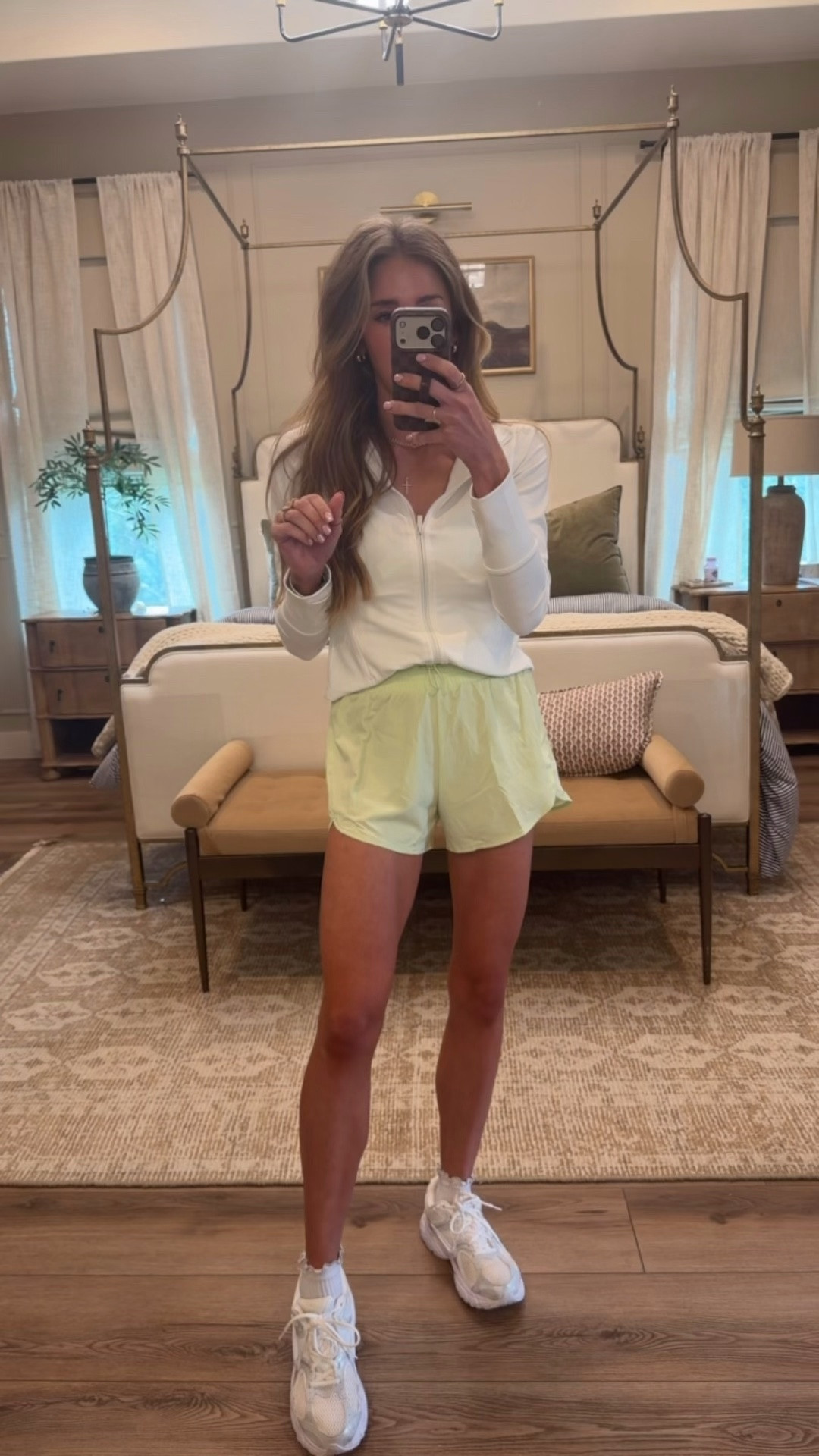 Wearing xs in these shorts, small jacket