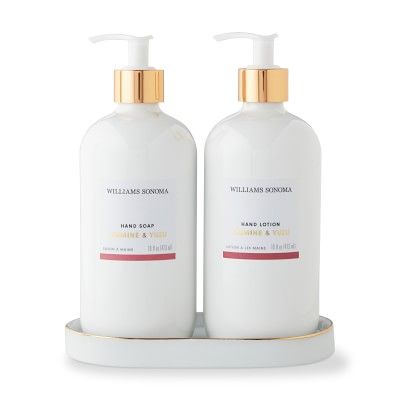Home Fragrance Hand Soap &amp; Lotion 3-Piece Set, Jasmine &amp; Yuzu | Williams-Sonoma