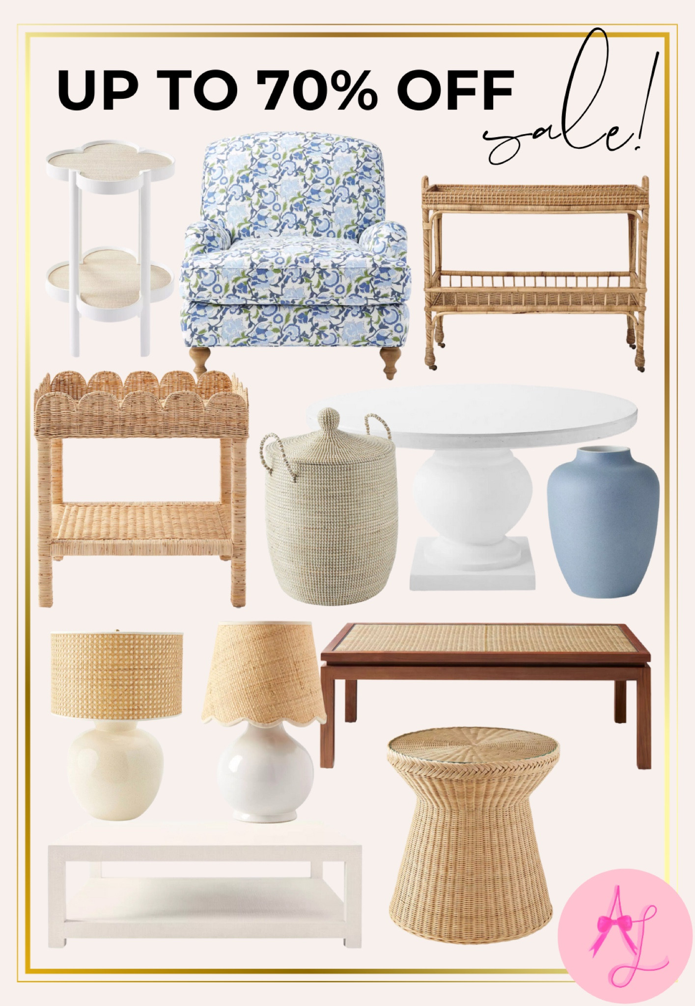 Up to 70% off these stunning Serena and Lily furniture and home decor finds! 🌾 #SerenaandLily #furniture #homedecor #coastalstyle 

#LTKCyberWeek #LTKhome #LTKGiftGuide