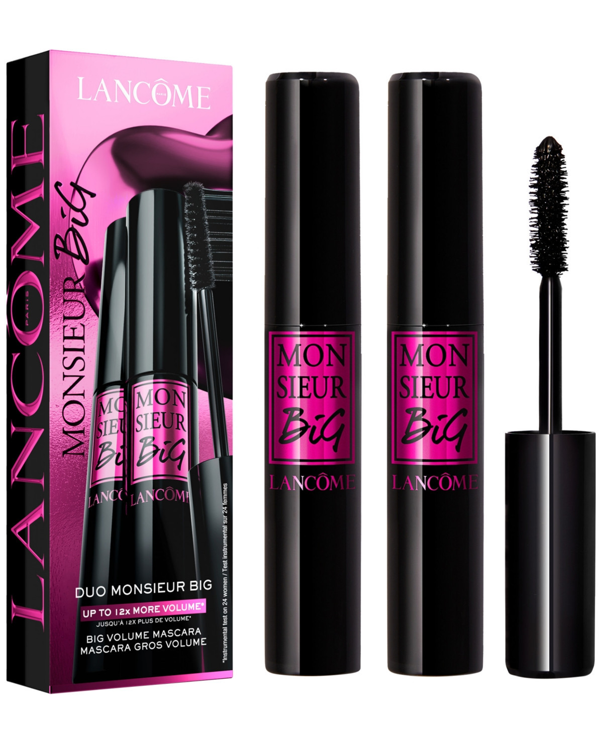 Lancome 2-Pc. Monsieur Big Mascara Duo Set, Full Size - Big is the new Black | Macy's