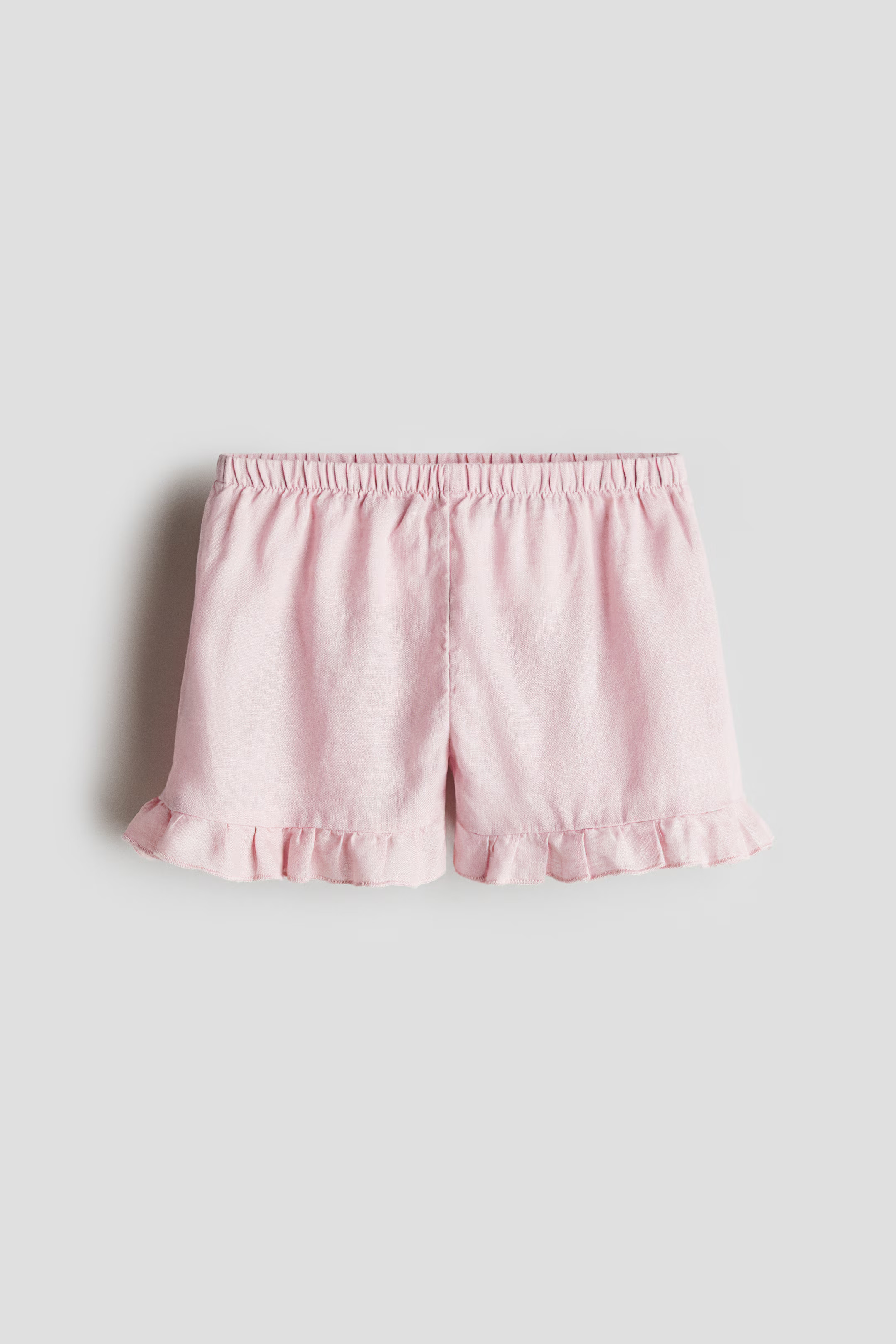 Ruffled Linen Shorts | H&M (US + CA)