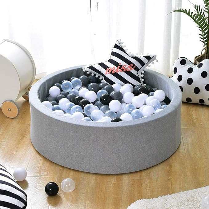 Triclicks Deluxe Kids Ball Pit Kiddie Balls Pool Soft Baby Playpen Indoor Outdoor - Ideal Gift Pl... | Amazon (US)