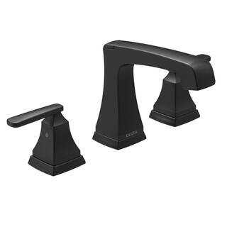 Delta Ashlyn 8 in. Widespread 2-Handle Bathroom Faucet in Matte Black 3564-BLMPU-DST - The Home D... | The Home Depot