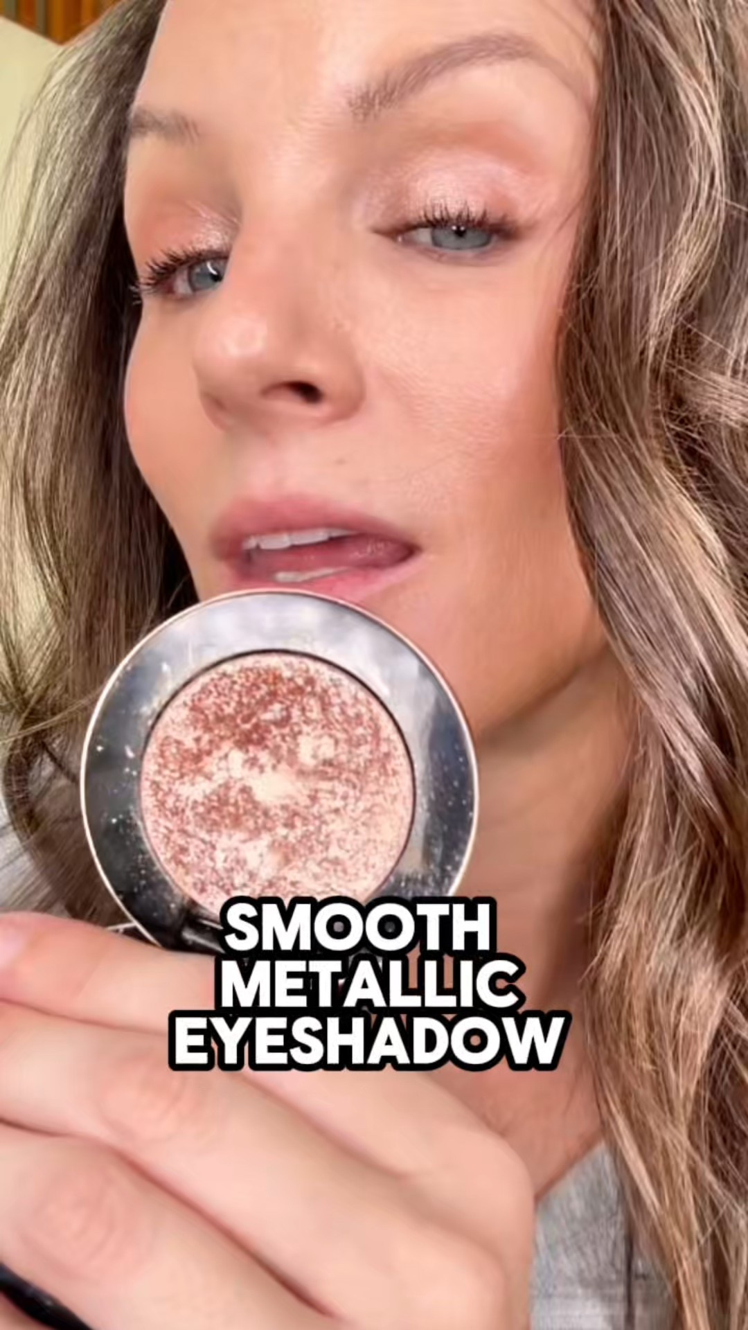 If you want instant eye glow, Glaze is it. Pink champagne, super smooth, and buildable from subtle shimmer to full foil. The formula feels creamy and never falls out. My everyday go-to. #makebeauty #makebeautyeyeshadow #metalliceyeyeshadow #multichromatic #beautyover40  

#LTKBeauty #LTKOver40