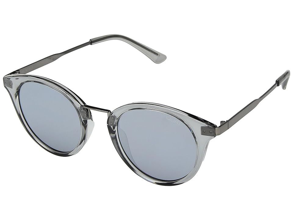 QUAY AUSTRALIA Gotta Run (Grey/Silver) Fashion Sunglasses | Zappos