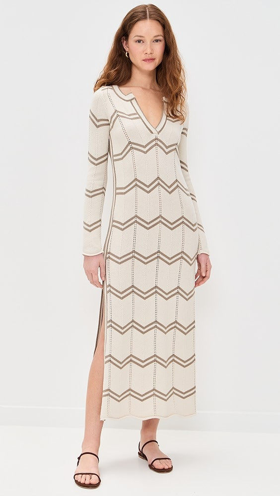 Splendid x Cella Jane Chevron Caftan | Shopbop