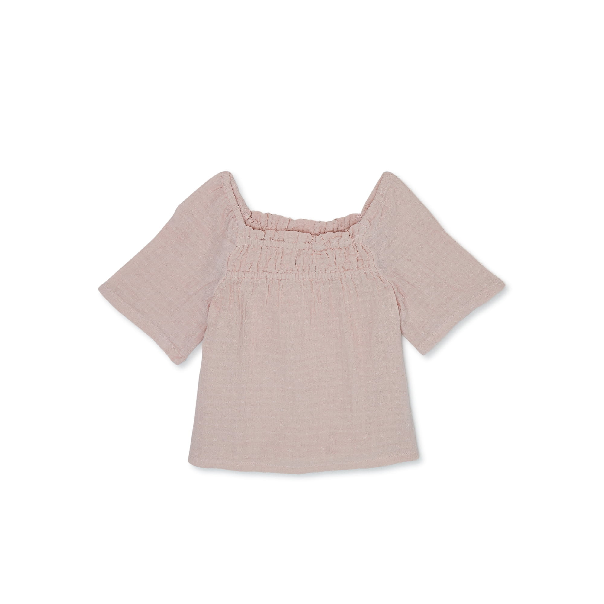 easy-peasy Toddler Girl Swiss Dot Top, Sizes 18M-5T | Walmart (US)