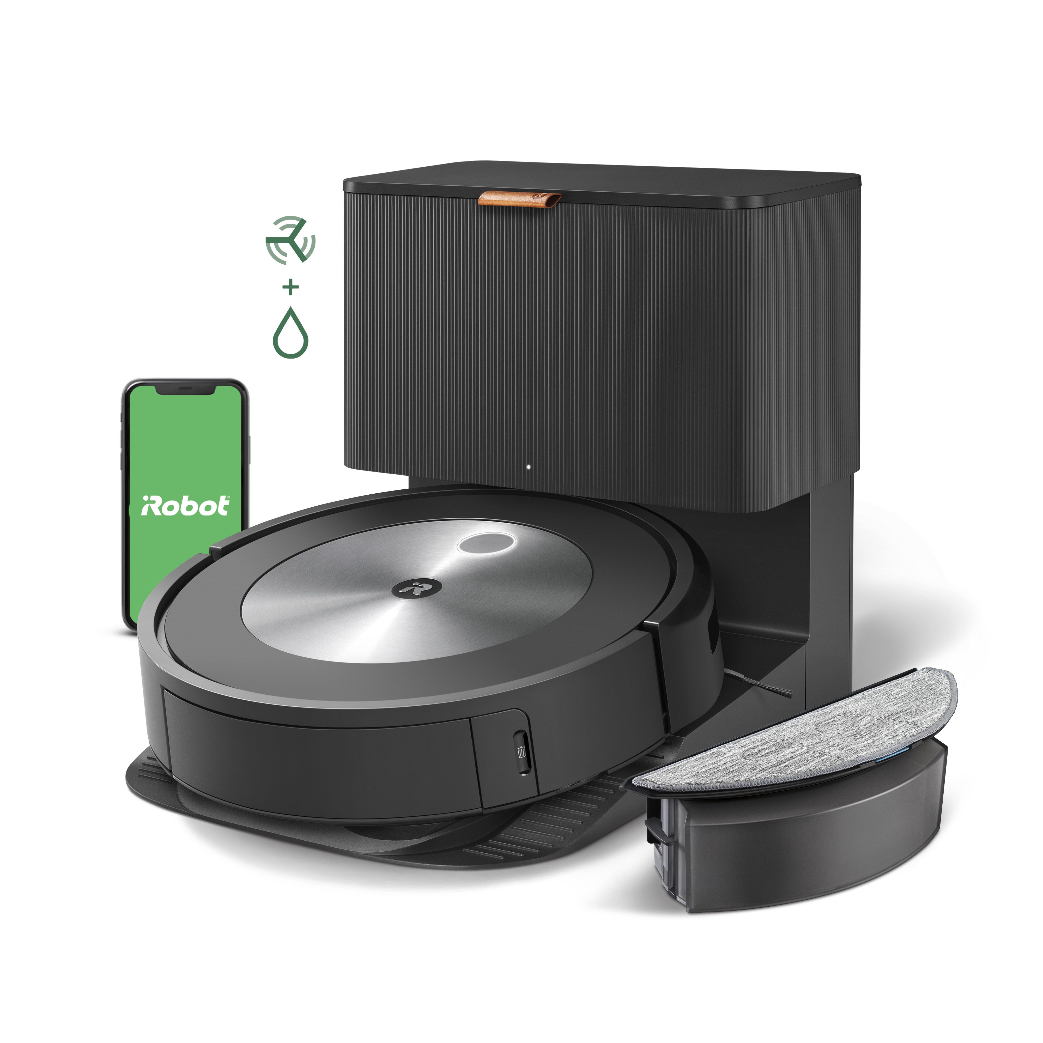 iRobot Roomba Combo j5+ Self-Emptying 2-in-1 Robot Graphite j557020 - Best Buy | Best Buy U.S.