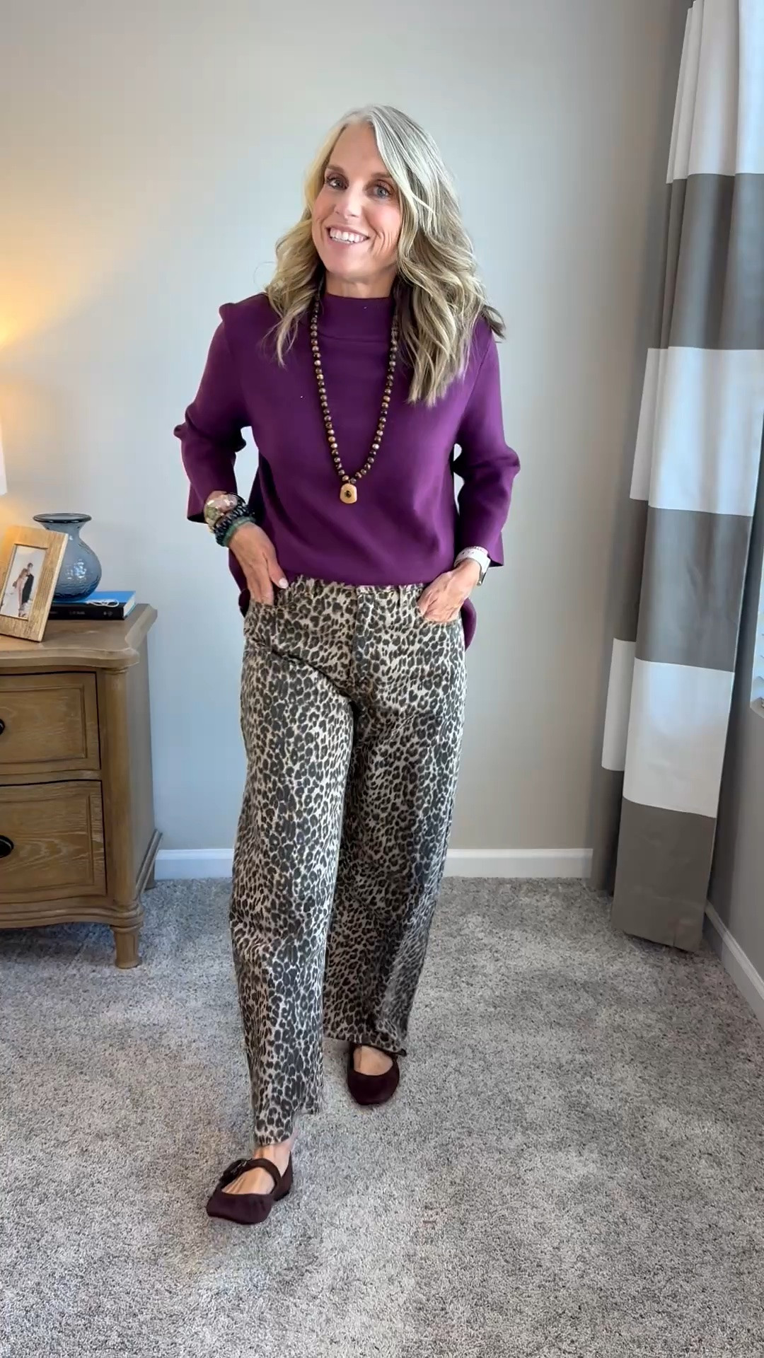Wearing small sweater and 26 jeans. Such a good transition outfit idea. The sweaters are crazy soft.

#LTKgrwm #LTKootd #LTKOver40