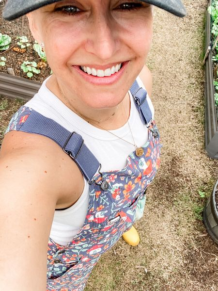 These gardening overalls will never stop being amazing.
Not just because they’re covered in garden gnomes (tho that’s awesome)
But also because they’re super comfortable, breathable, and don’t make it weird when I’m bending over to do some weeding.
Also, the gnomes and all….

#LTKover40 #LTKSeasonal #LTKActive